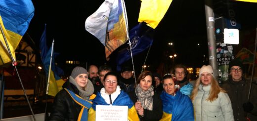 Ukraine Demo Demonstration Domshof Krieg Frieden Putin