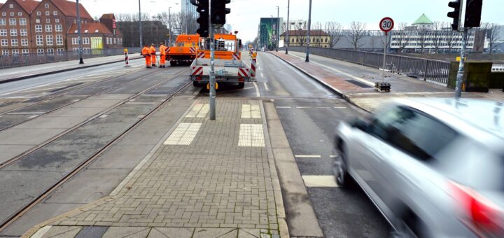 Brücke Smidt Weser Stephani Verkehr Bremen Straßenbahn Bus