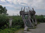Der Aussichtsturm bietet einen guten Überblick über die Ochtumniederung. Foto: Behrbom