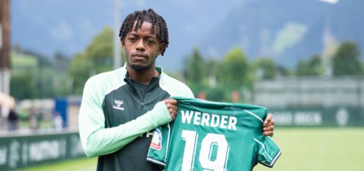 Samuel Mbangula wechselte für eine Ablösesummer von 10 Millionen Euro an die Weser Foto: nordphoto GmbH / Christian Schulze
