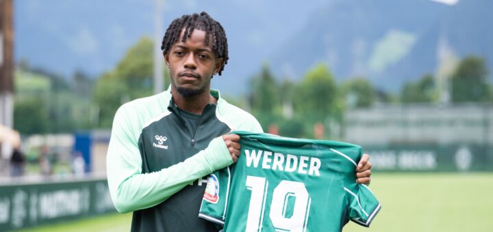 Samuel Mbangula wechselte für eine Ablösesummer von 10 Millionen Euro an die Weser Foto: nordphoto GmbH / Christian Schulze