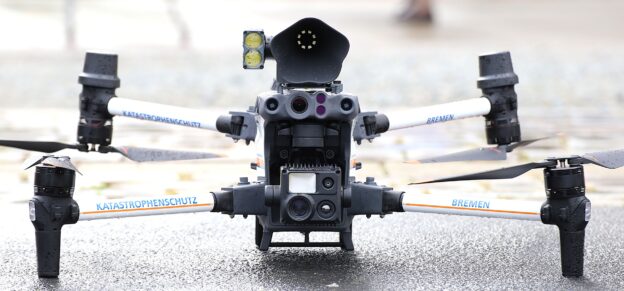 Katastrophendrohne drohne Bremen warntag nah marcus schmidt