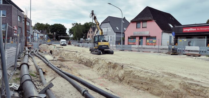 Vollsperrung Kirchhuchtinger Landstraße bleibt bis März