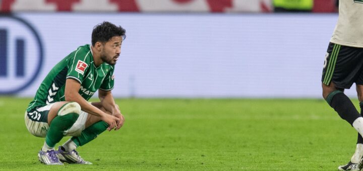 Allein auf weiter Flur: Mit Yukinari Sugawara steht dem SVW vor dem Spiel gegen Heidenheim nur noch ein nomineller Außenverteidiger zur Verfügung.Foto: nordphoto GmbH / Straubmeier