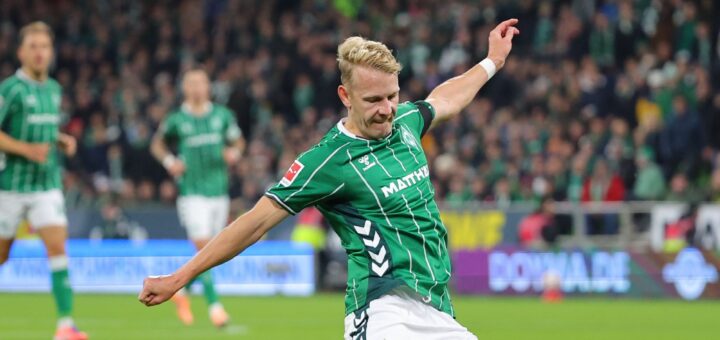 Marco Grüll erzielte gegen Union Berlin den Siegtreffer.Foto: nordphoto GmbH / Tauchnitz