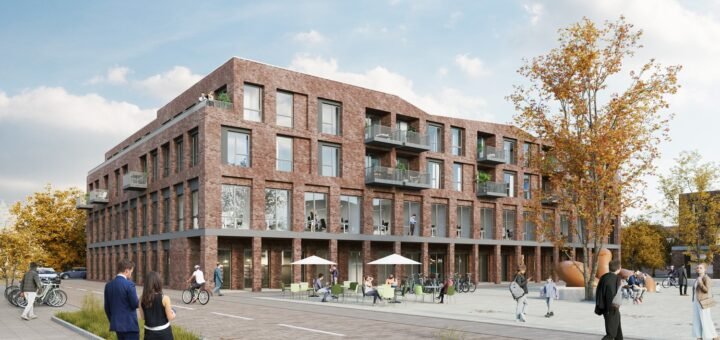 Visualisierung neuer Ortskern Brinkum