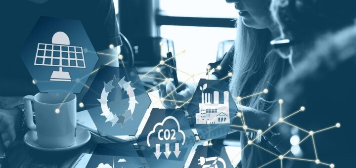 Die Unternehmenskultur und -kommunikation ist ausschalgegebend für jede Nachhaltigkeitsstrategie. Bild: https://pixabay.com/illustrations/renewable-energy-7143343/