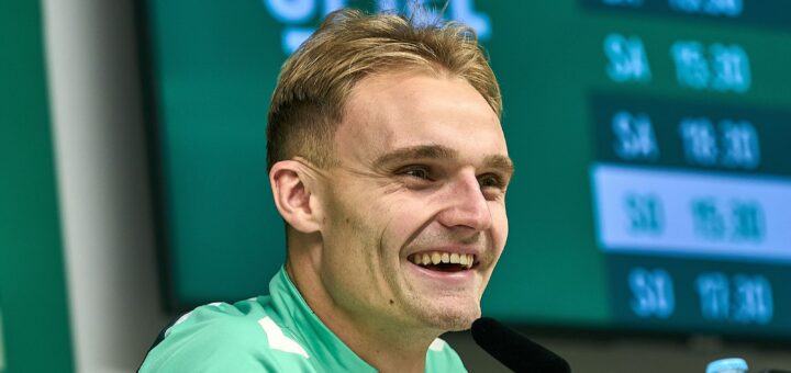 Pieper blickt auf ereignisreiche Wochen zurück. Ins Nordderby geht er ohne Nervosität. Foto: nordphoto / gumzmedia